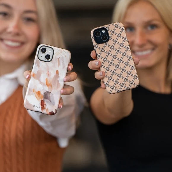 FLANNEL BEIGE PHONE CASE - iPhone 12 Pro Max - KaseMe - Picture 3 of 3